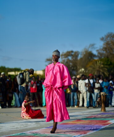Ensemble Jupe-Culotte & Veste Oversize – Fuchsia