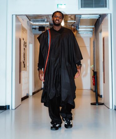 Grand Boubou Noir – Édition Africa Game